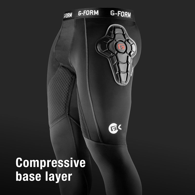 G-Form Goalkeeper Impact Pants - Impact Pants with Padding - Gear for Soccer & More - Breathable&Machine-Washable Baselayer - Image 2